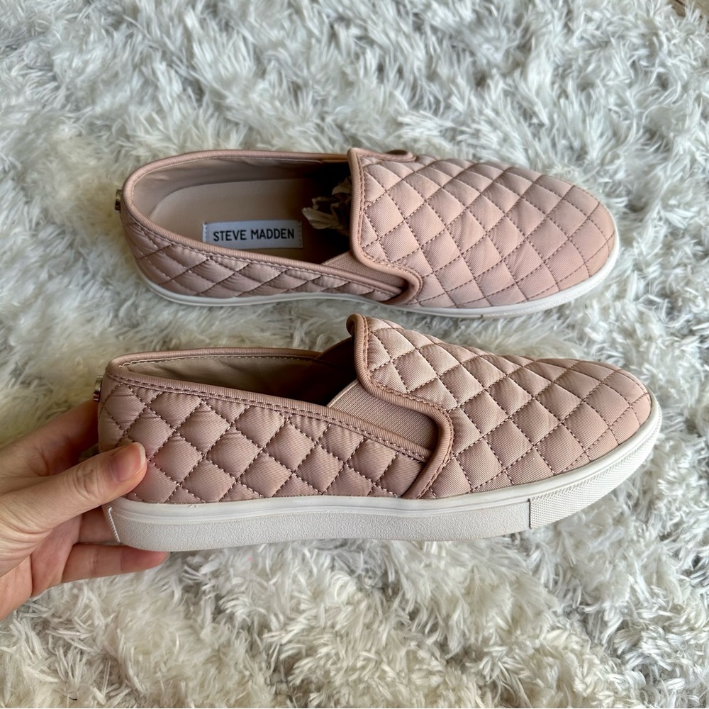 Steve Madden Pink Ecentrcq Sneaker